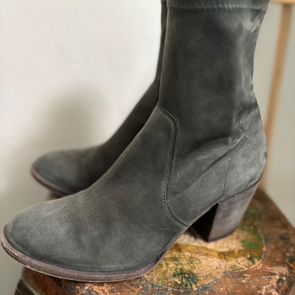 Officine Creative Blue Grey Ankle Boots size 37 - Picture 4 of 9